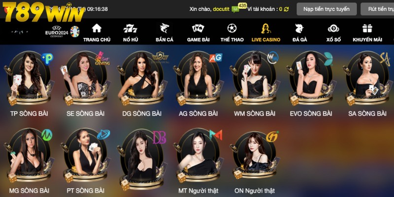 Tham gia chơi Casino online 789win tại nền tảng với 3 bước đơn giản
